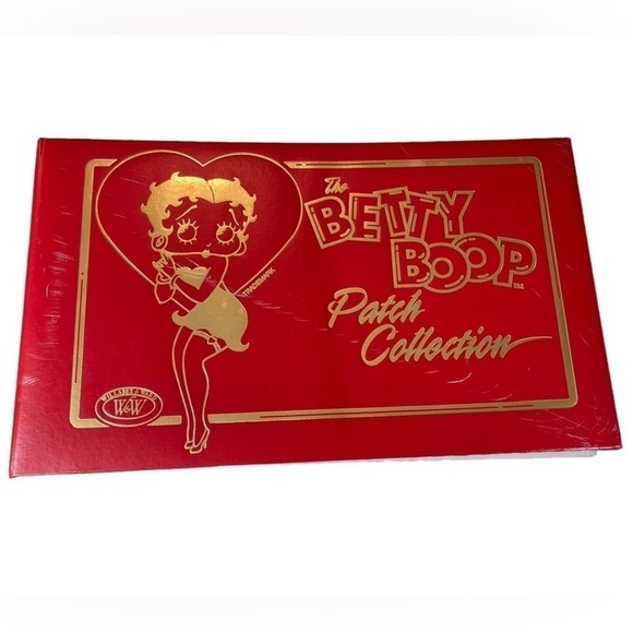Betty Boop patch collection, binder,  willabee & ward WW, vintage - Picture 1 of 16